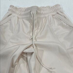 Cream Jogger Pants